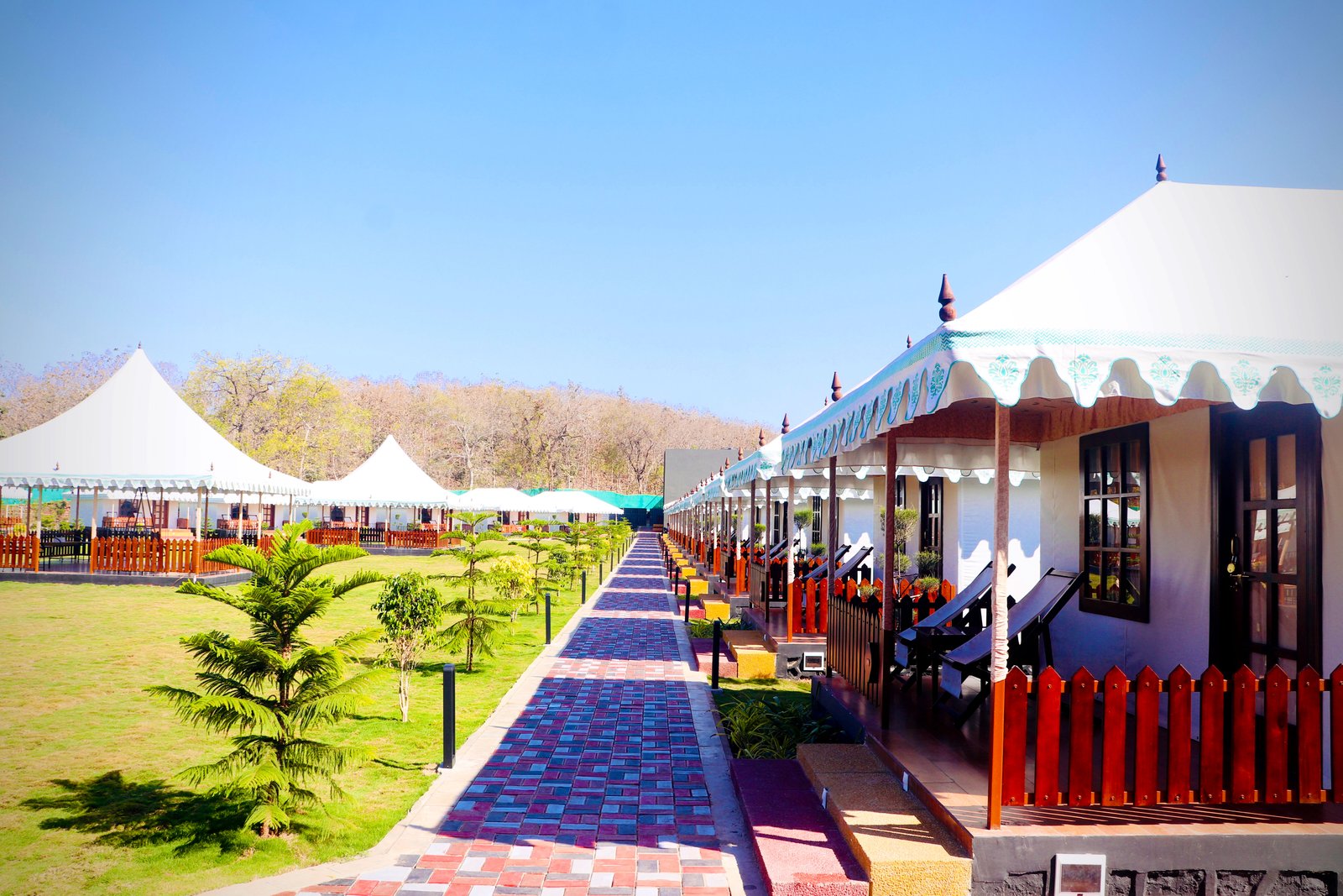 Resort Greenery Pathway